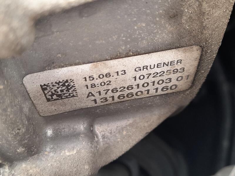 Recambio de caja cambios para mercedes-benz cla (w117) cla 200 referencia OEM IAM 711643 A1762610103 / 6VELOCIDADES 