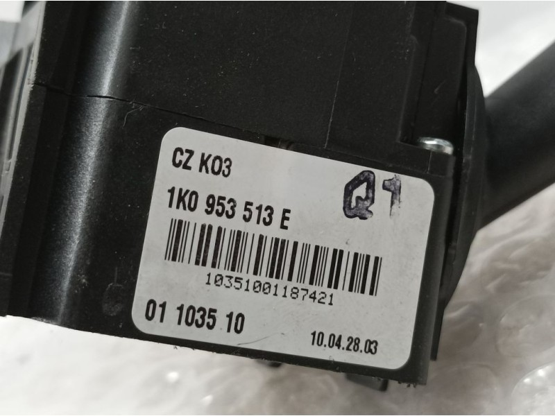 Recambio de mando intermitentes para volkswagen golf vi (5k1) rabbit bluemotion referencia OEM IAM 1K0953513E  