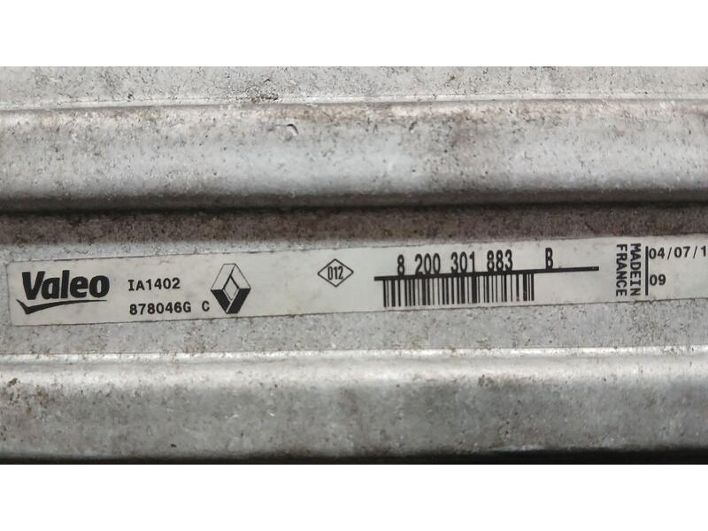 Recambio de intercooler para renault espace iv (jk0) emotion referencia OEM IAM 8200301883B VALEO 878046G