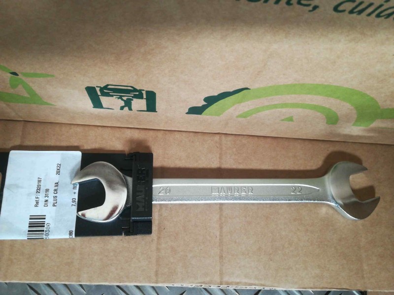 Recambio de llave fija para » otros... no usar standard referencia OEM IAM 2320107 PLUS CR.VA. 20X22 DIN 3110