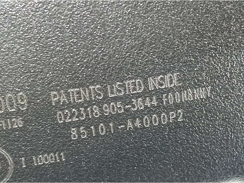 Recambio de espejo interior para kia niro concept referencia OEM IAM 85101A4000P2  