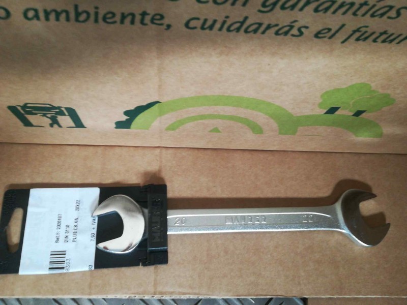 Recambio de llave fija para » otros... no usar standard referencia OEM IAM 2320107 PLUS CR.VA. 20X22 DIN 3110