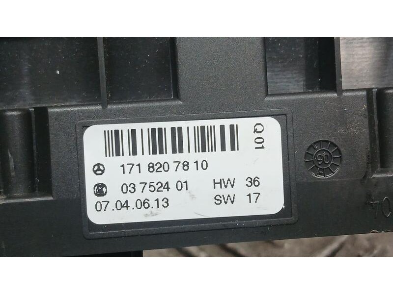 Recambio de warning para mercedes-benz clase slk (w171) roadster slk 200 kompresor referencia OEM IAM 1718207810 O3752401 