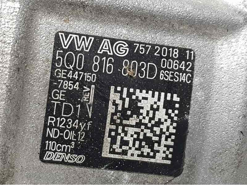 Recambio de compresor aire acondicionado para volkswagen polo beats referencia OEM IAM 5G0816803D 757201811 DENSO