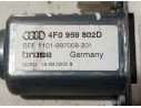 Recambio de motor elevalunas delantero derecho para audi a6 berlina (4f2) 3.0 tdi quattro (165kw) referencia OEM IAM 4F0959802D 