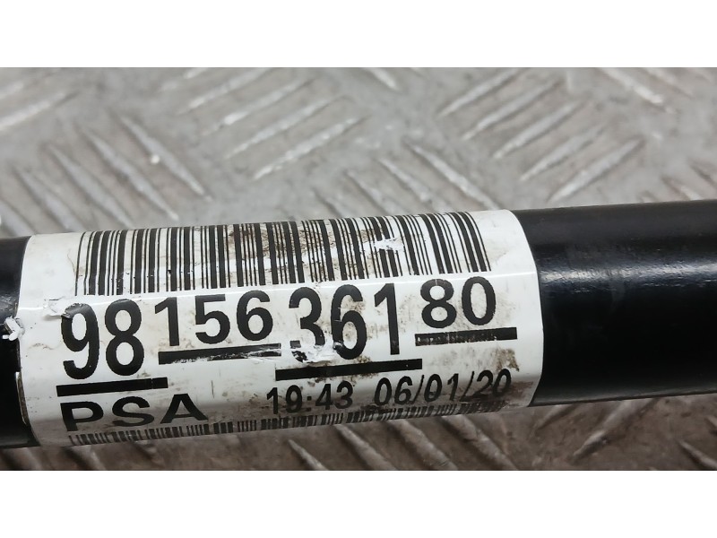 Recambio de transmision delantera izquierda para peugeot rifter 1.5 bluehdi 130 referencia OEM IAM 9815636180  