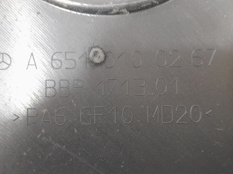 Recambio de tapa motor para mercedes-benz vito / mixto furgoneta (w639) 110 cdi (639.601, 639.603, 639.605) referencia OEM IAM A