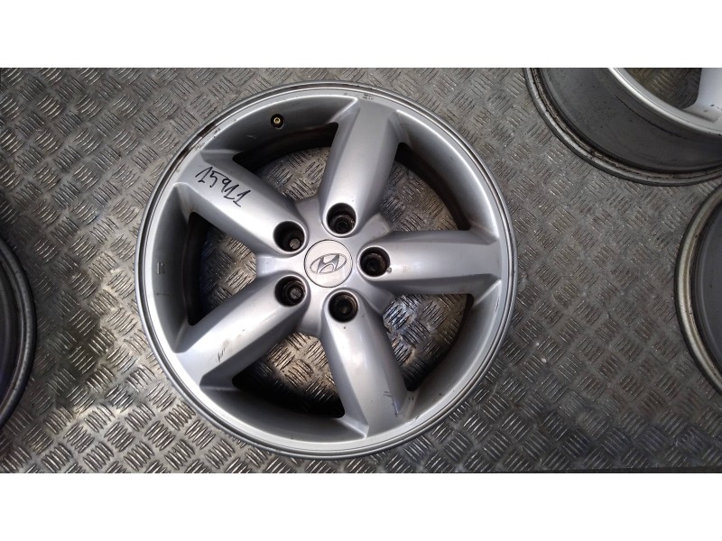 Recambio de juego llantas aluminio para hyundai santa fe (bm) 2.2 crdi comfort 4x4 referencia OEM IAM  ALUMINIO 7X17 5 TORN ET41