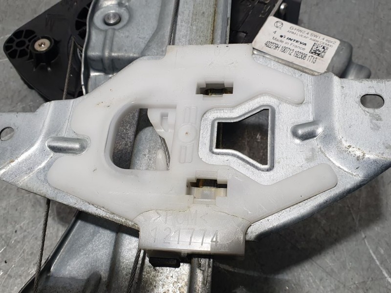 Recambio de elevalunas trasero izquierdo para citroën c4 lim. white attraction referencia OEM IAM 9802523780 6 PINS ELECTRICO 6 