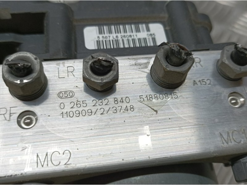 Recambio de abs para fiat 500 cabrio (150) pop referencia OEM IAM 51880815 0265232840 
