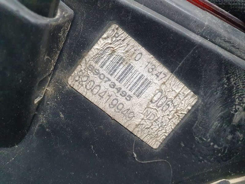 Recambio de piloto trasero izquierdo para renault kangoo furgón maxi 5p grand comfort referencia OEM IAM 8200419949  TOCADO