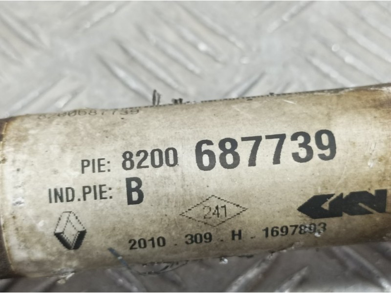 Recambio de transmision delantera izquierda para renault kangoo furgón maxi 5p grand comfort referencia OEM IAM 8200687739  