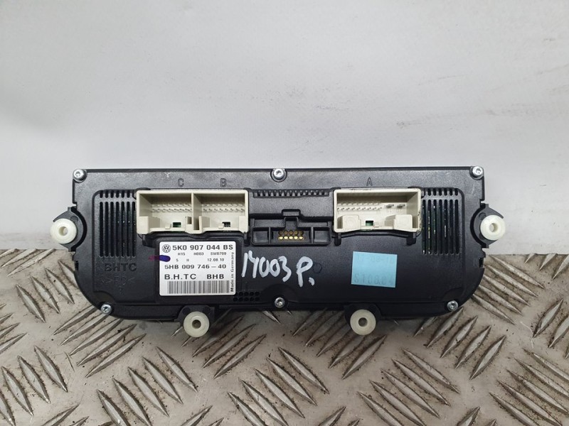 Recambio de mando climatizador para volkswagen golf vi (5k1) rabbit bluemotion referencia OEM IAM 5K0907044BS 5HB009746 