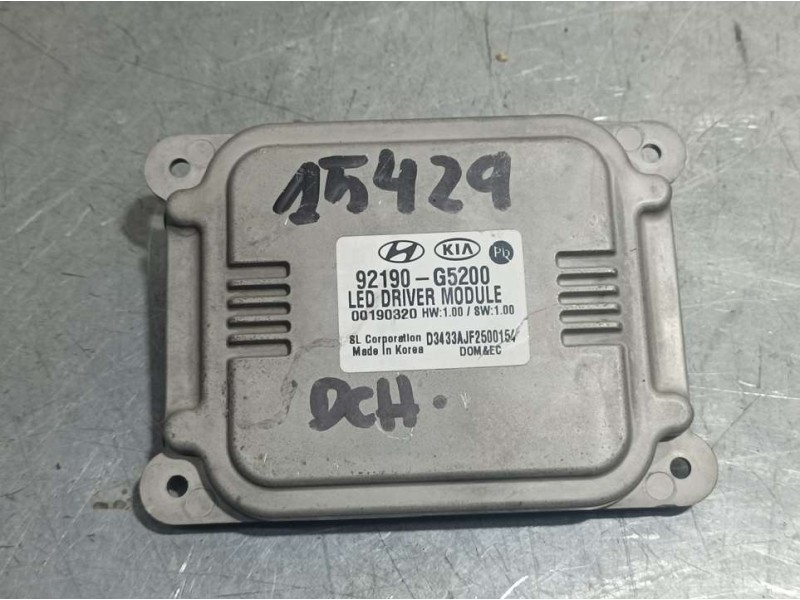Recambio de centralita faro para kia niro concept referencia OEM IAM 92190G5200 00190320 