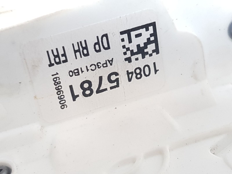 Recambio de cerradura puerta delantera derecha para mg zs suv (azs1) 1.0 t-gdi referencia OEM IAM 10845781 4 PINS 