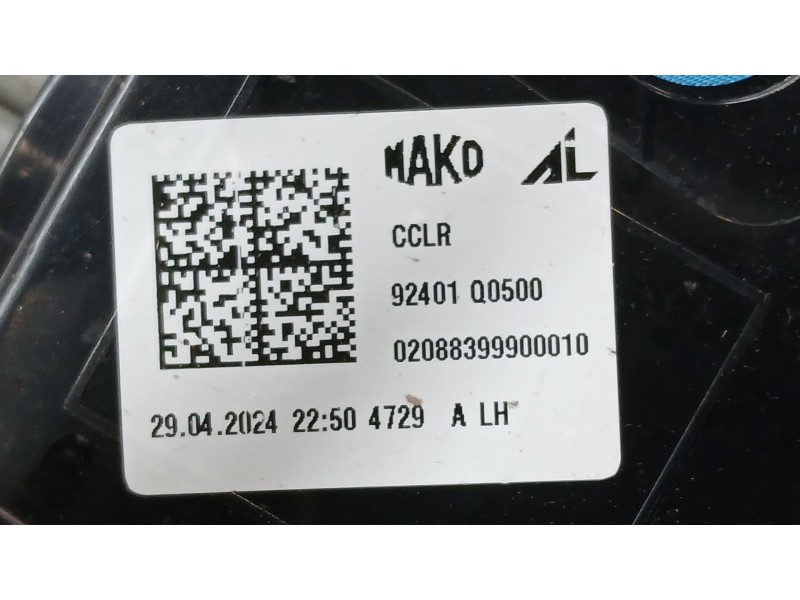 Recambio de piloto trasero izquierdo para hyundai bayon (bc3) 1.2 mpi referencia OEM IAM 92401Q0500  