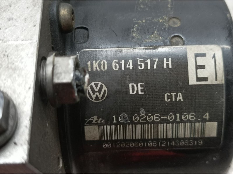 Recambio de abs para volkswagen golf v berlina (1k1) highline referencia OEM IAM 1K0614517H 10020601064 ATE