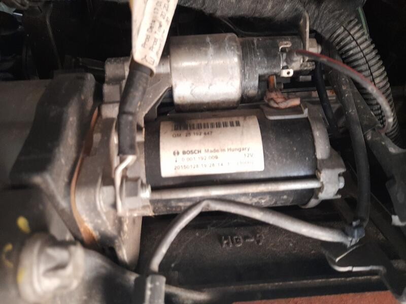 Recambio de motor arranque para opel meriva b monospace (s10) 1.4 (75) referencia OEM IAM 25192447 BOSCH 0001192009 