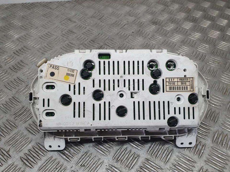 Recambio de cuadro instrumentos para honda civic berlina 3 (ep1/2) 1.7 ctdi ls referencia OEM IAM 78100S810 HR0287070 