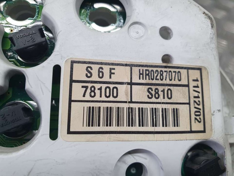 Recambio de cuadro instrumentos para honda civic berlina 3 (ep1/2) 1.7 ctdi ls referencia OEM IAM 78100S810 HR0287070 