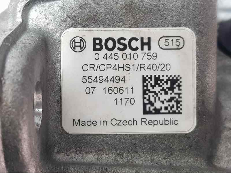 Recambio de bomba alta presion para opel insignia sports tourer excellence referencia OEM IAM 55494494 0445010759 BOSCH