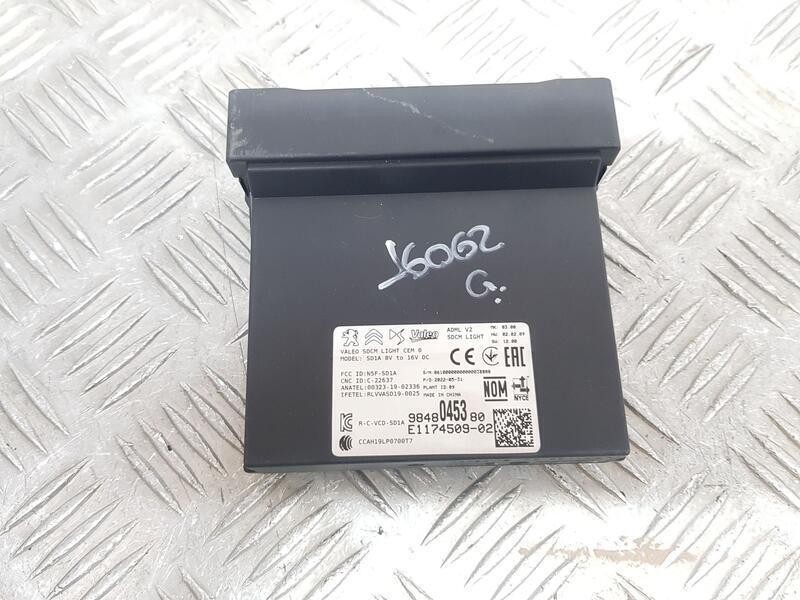 Recambio de modulo electronico para peugeot 208 (p2) active pack referencia OEM IAM 9848045380  