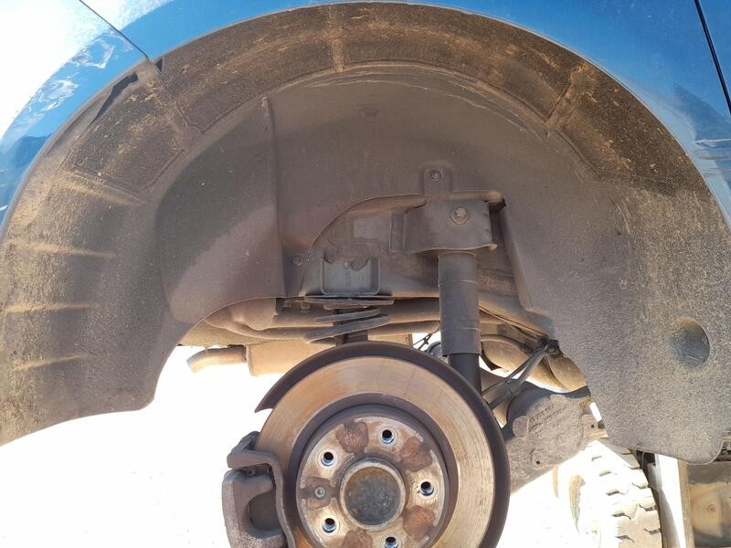 Recambio de plastico pase rueda tras. dch. para opel meriva b monospace (s10) 1.4 (75) referencia OEM IAM 13267685  