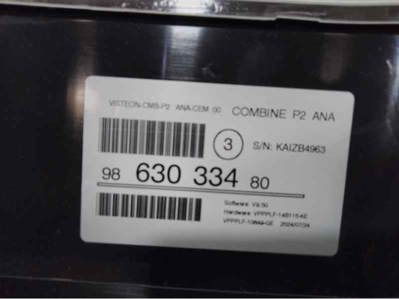 Recambio de cuadro instrumentos para peugeot 208 (p2) active referencia OEM IAM 9846141580  