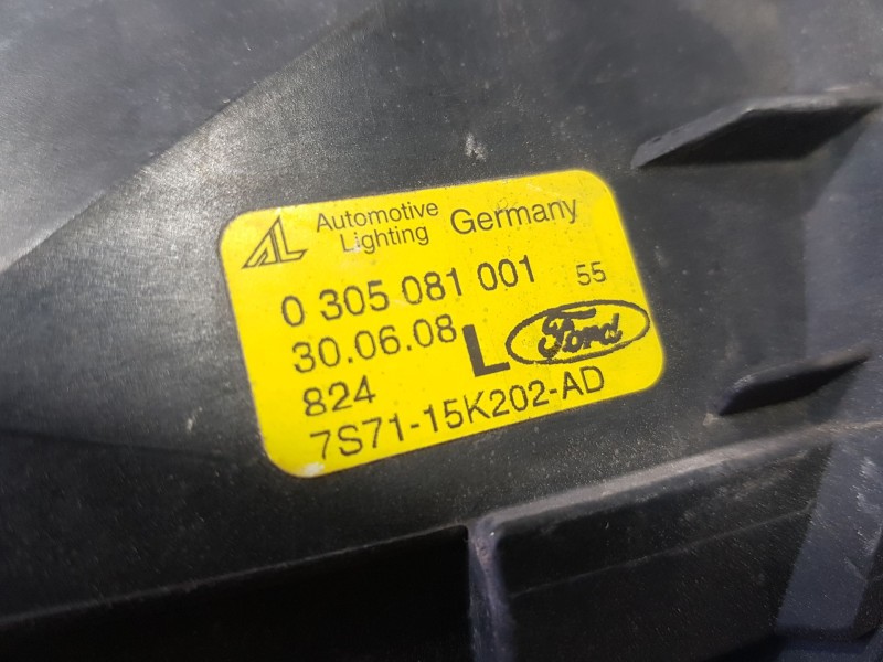 Recambio de faro antiniebla izquierdo para ford mondeo iv (ba7) 1.8 tdci referencia OEM IAM 7S7115K202AD  