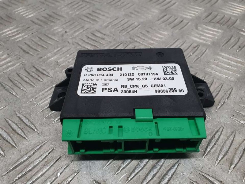 Recambio de modulo electronico para peugeot 5008 gt line 1.5 hdi 130 cv referencia OEM IAM 9835626980 0263014494 BOSCH