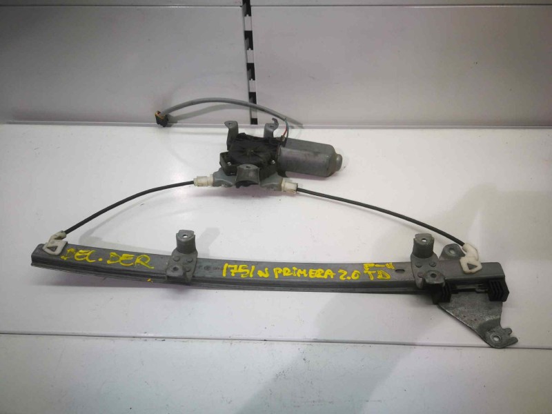 Recambio de elevalunas delantero derecho para nissan primera berlina (p11) gx referencia OEM IAM 400438B  2 PINS