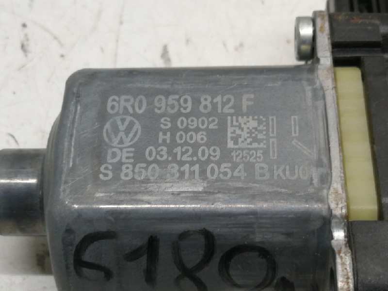 Recambio de motor elevalunas trasero derecho para volkswagen polo (6r1) 1.4 fsi referencia OEM IAM 6R0959812F S850311054B 5 PINS