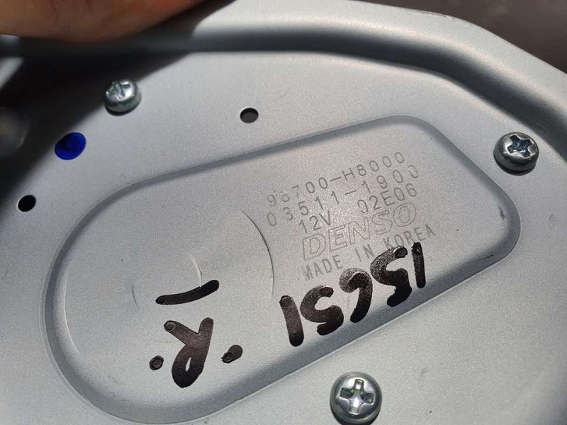 Recambio de motor limpia trasero para kia stonic (ybcuv) hybrid referencia OEM IAM 98700H8000 035111900 DENSO