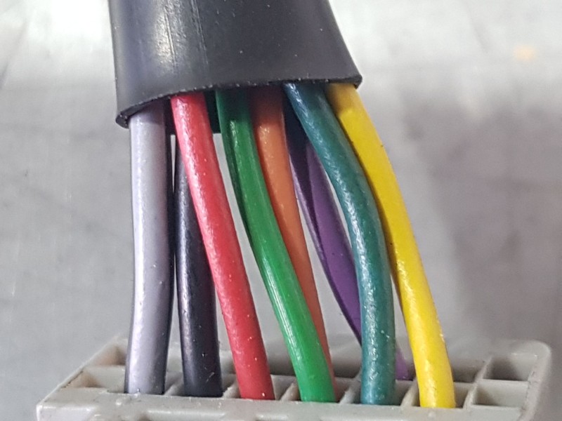 Recambio de retrovisor derecho para ford mondeo iv (ba7) 1.8 tdci referencia OEM IAM 1581928 ELECTRICO 8 CABLES 