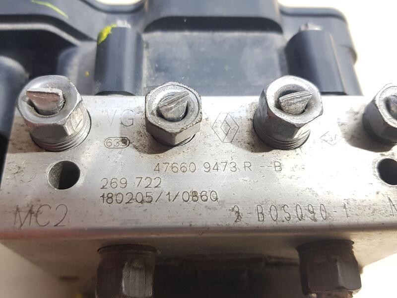 Recambio de abs para renault zoe ze.40 electric intens referencia OEM IAM 476609473R BOSCH 269722