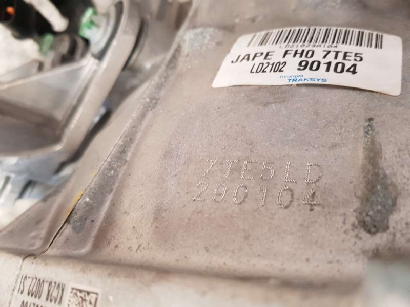 Recambio de caja cambios para kia picanto (ja) gt line referencia OEM IAM 7TE5LD 290104 5 VELOCIDADES