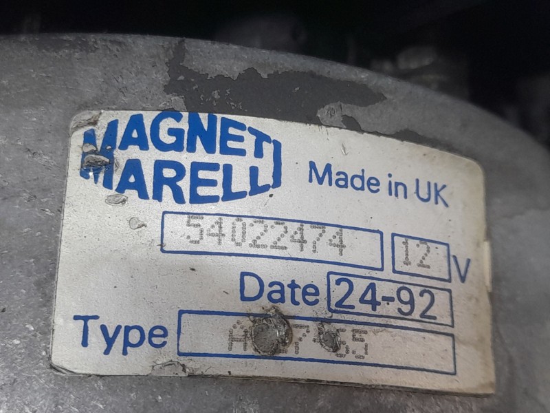 Recambio de alternador para land rover discovery i (lj) 2.5 tdi 4x4 referencia OEM IAM 54022474 A2765 MAGNETI MARELLI