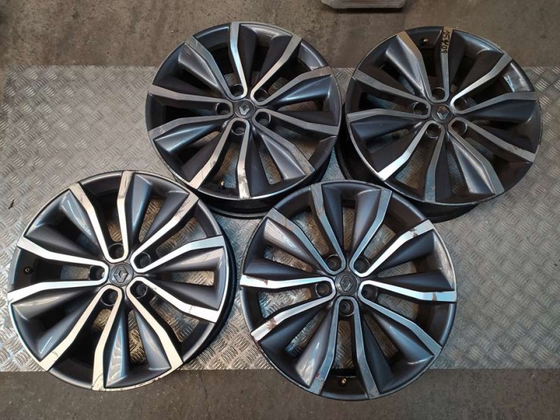 Recambio de juego llantas aluminio para renault kadjar business referencia OEM IAM 7X19 5TORN ET40 ALUMINIO 