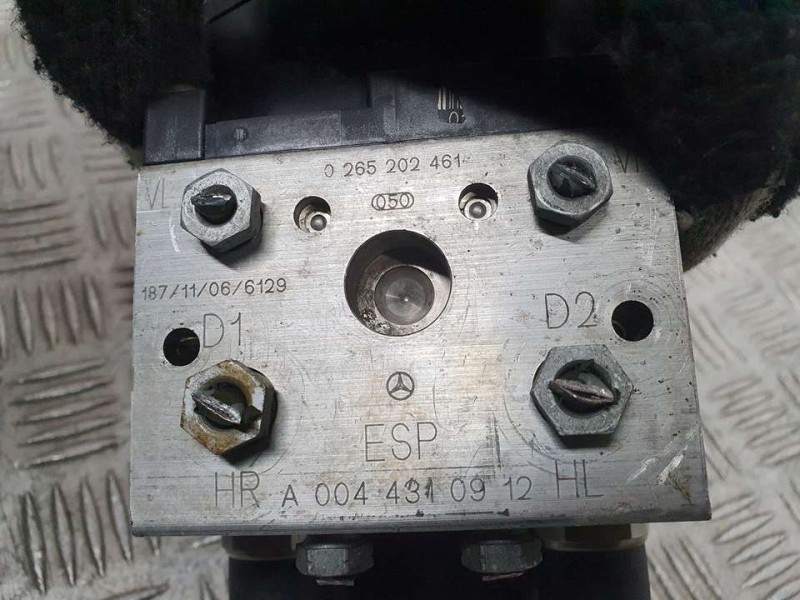 Recambio de abs para mercedes-benz clase a (w168) 170 cdi (168.009) referencia OEM IAM A0044310912 0265202461 