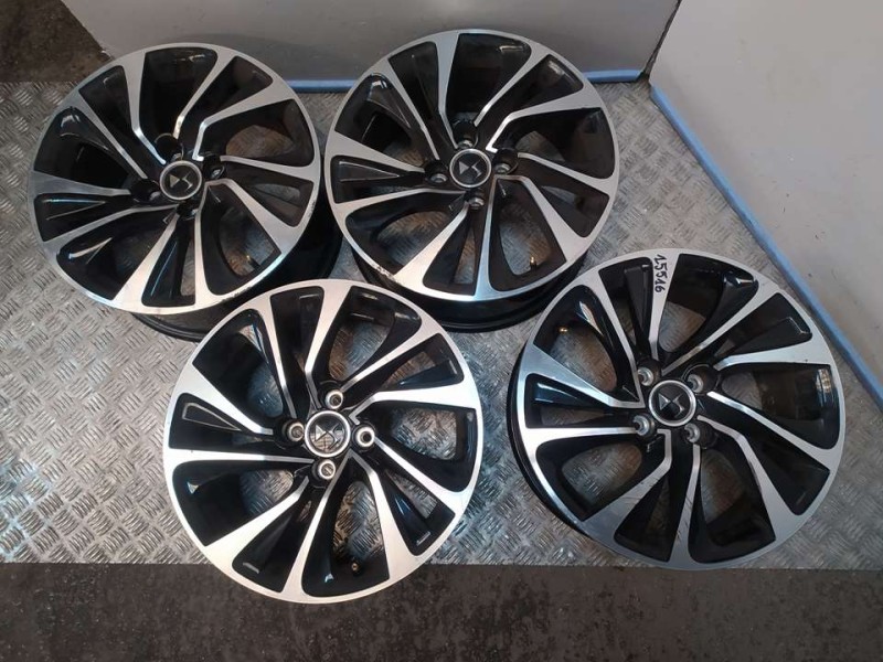 Recambio de juego llantas aluminio para citroën ds4 design referencia OEM IAM 7.5X17 4 TORN ET29 ALUMINIO 