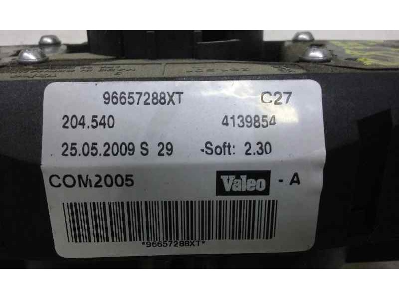 Recambio de com 2000 para peugeot 207 confort referencia OEM IAM 96657288XT 4139854 VALEO