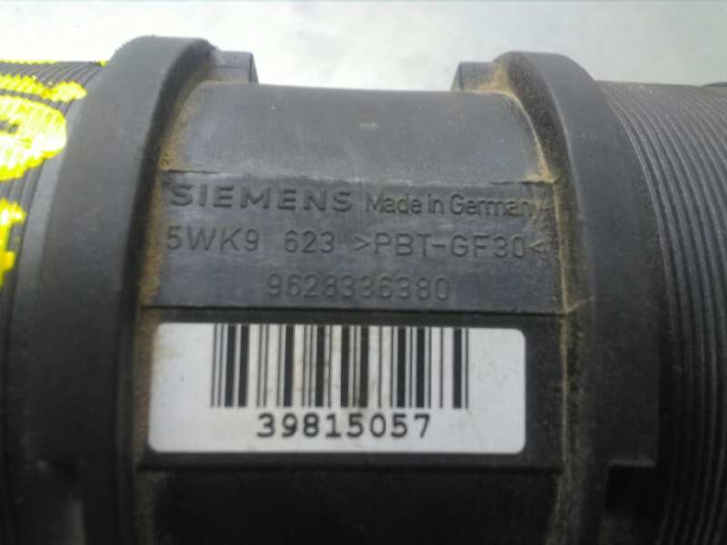Recambio de caudalimetro para citroën c15 referencia OEM IAM 9628336380 5WK9623 SIEMENS