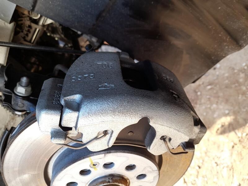 Recambio de pinza freno delantera derecha para mg zs suv (azs1) 1.0 t-gdi referencia OEM IAM 10343242 ATE 