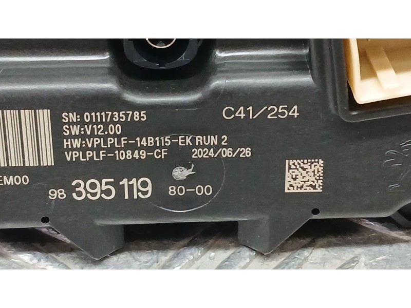 Recambio de cuadro instrumentos para citroën c4 iii (ba_, bb_, bc_) 1.2 puretech 130 (bahnsa, bahnsb) referencia OEM IAM 9839511
