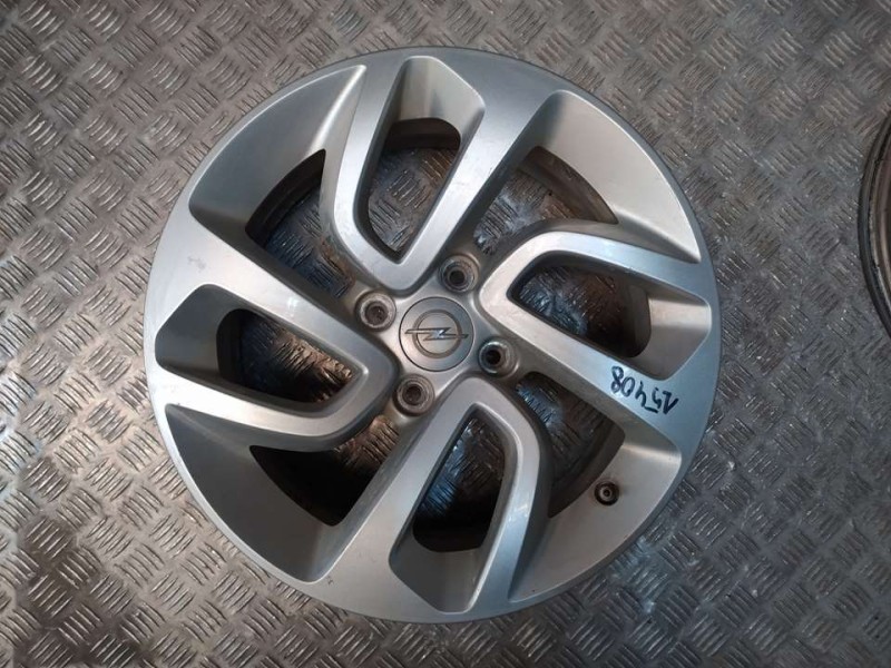 Recambio de juego llantas aluminio para opel crossland x excellence referencia OEM IAM 6.5X16 4 TORN ET20 ALUMINIO 
