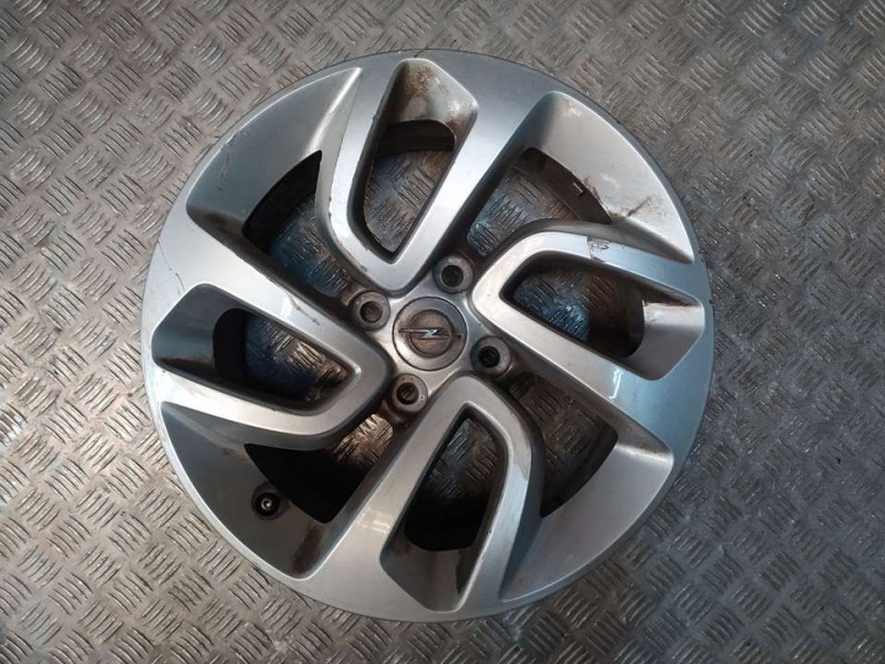 Recambio de juego llantas aluminio para opel crossland x excellence referencia OEM IAM 6.5X16 4 TORN ET20 ALUMINIO 