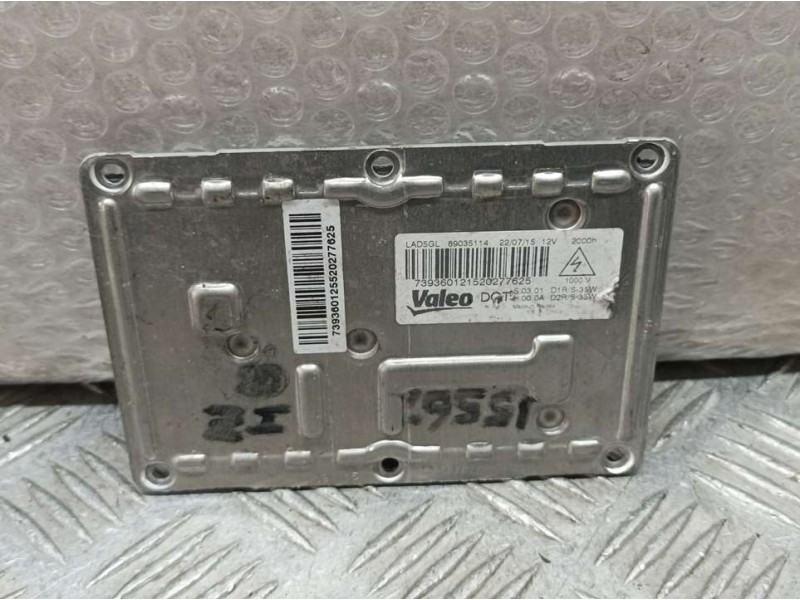 Recambio de centralita faros xenon para peugeot 607 (s2) marfil pack referencia OEM IAM 89035114  VALEO