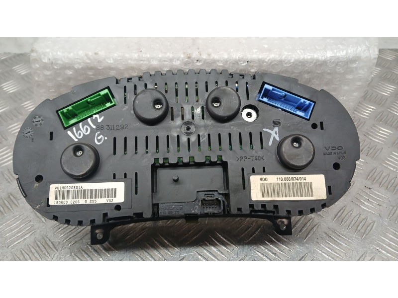 Recambio de cuadro instrumentos para seat leon (1m1) 1.6 referencia OEM IAM 1M0920801A VDO 110080074014