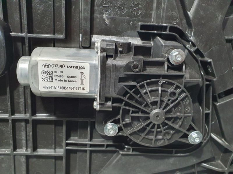 Recambio de elevalunas delantero derecho para kia niro emotion plug-in hybrid referencia OEM IAM 82480G5100  ELECTRICO 2 PINS
