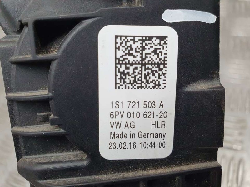 Recambio de potenciometro pedal para volkswagen up! (122) move up! bmt referencia OEM IAM 1S1721503A 6PV010621 